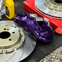 Système de freinage modifié, étriers de frein à 6 pistons avec disques de frein 380/400 mm pour les modèles Honda Civic Fit Jazz, BMW F10 F22 F30 E90 E92