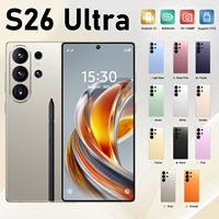 Smartphone S26 Ultra 5G Android 15 Nouveau Modèle 2026 Prix Usine 16 Go + 1 To avec Stylet Intégré 108 MP OTG LTE Double SIM Grand Écran