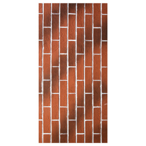Panneau mural souple en <span class=keywords><strong>pierre</strong></span> pour bâtiment commercial, tuiles de briques rouges flexibles, revêtement mural décoratif léger - Product Image 1