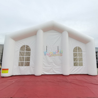 Carpa Inflable Portátil, Impermeable, de PVC y Tela Oxford, Color Personalizado, Grado Comercial, Resistente, con Logotipo Personalizado