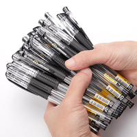 Stylos gel à pointe bille 0,5 mm |   3 couleurs, encre de grande capacité, recharges remplaçables, poignée antidérapante pour l'écriture quotidienne au bureau et à l'école