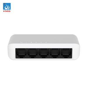 Commutateur réseau Gigabit 5 ports en plastique HSGQ-SG1005D Commutateur Ethernet de bureau 1000Mbps - Product Image 5