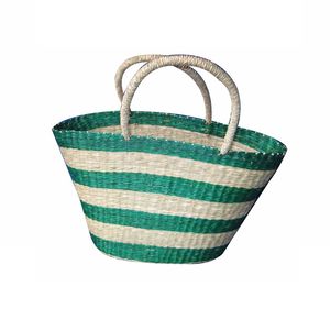Bolso de Hombro Tejido de Jacinto de Agua con Estructura Suave, Estilo Hobo, para un Look Diario Relajado, Exportación Internacional, Gran Capacidad - Product Image 6