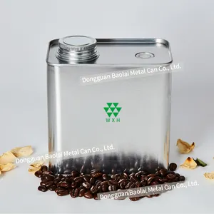 OEM مربع 500 غرام علبة قهوة صمام التفريغ الغذاء الصف القهوة الفول يمكن عبوات قهوة