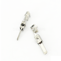 106462-1 Conector macho de 2 pines con carcasa AMP, paso de 5.00mm, Junior Power Timer, para inyector de combustible, conector de cable automotriz, negro/verde
