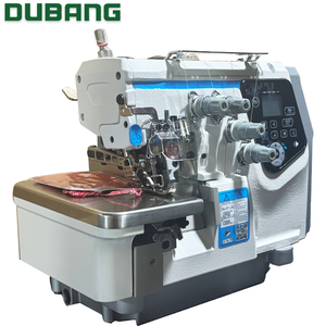 Machine à coudre surjeteuse industrielle à grande vitesse avec double aiguille, facile à utiliser - Product Image 4