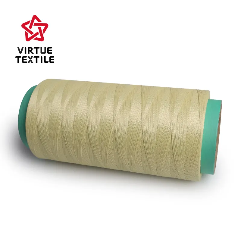 Fil à coudre de haute qualité 100% Para Aramid Fiber Anti Cut Yarn 200d/2 pour vêtements ignifuges