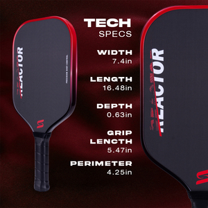 JUSAIN Fabrik Maßgefertigter 16mm Schaumkern Power-Technologie Thermogeformter T700 Carbonfaser Tragbarer Pickleball-Schläger - Product Image 1