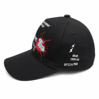 Casquette de baseball vintage tendance avec image formelle, OEM, motif graffiti, slogan créatif imprimé, respirante, imperméable, 100 % coton, style trucker