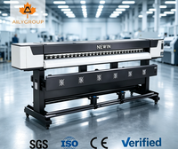 NOUVEAU Imprimante jet d'encre éco-solvant rouleau-à-roule CMYK I3200/I1600 double, haute vitesse 50m²/h, 3200mm, automatique pour impression de factures