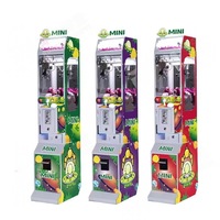 Mini machine à griffes d'arcade à pièces Machines à grue en peluche Distributeur automatique de grue jouet pour petites collations Garantie 1 an