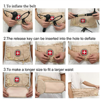 Ceinture de soutien lombaire FSPG personnalisée pour la décompression, ceinture de traction lombaire à air pour soulager les douleurs dorsales et soutenir la taille