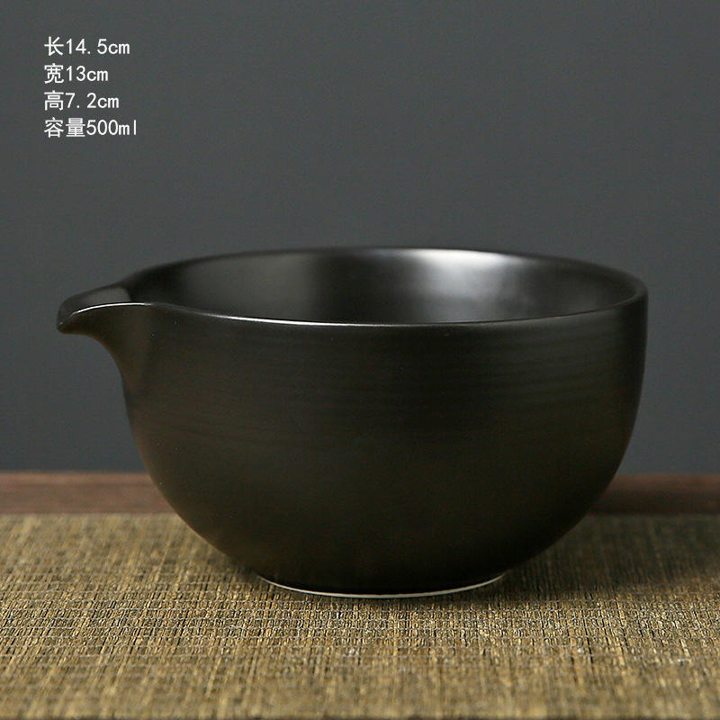 Bol matcha noir mat dj