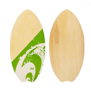 กระดานไม้แบบสั้นสำหรับกระดานโต้คลื่นทำจากไม้ทำจากไม้จริงออกแบบได้ตามต้องการ - Product Image 1