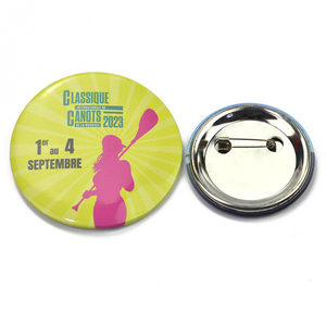 cadeaux promotionnels d'usine, Logo imprimé personnalisé, Badge de bouton rond vierge, boutons en fer blanc personnalisés - Product Image 6