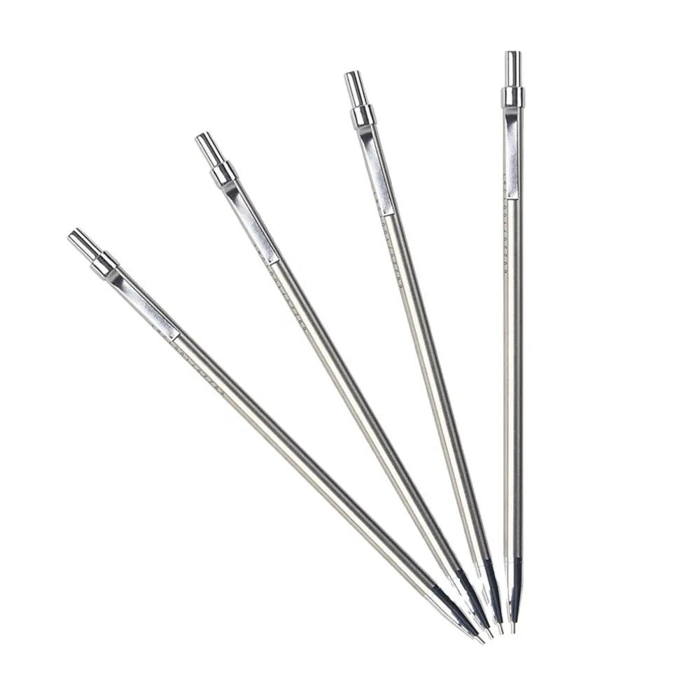 Delicate aluminium mechanical pencil auto pencil wholesale for student