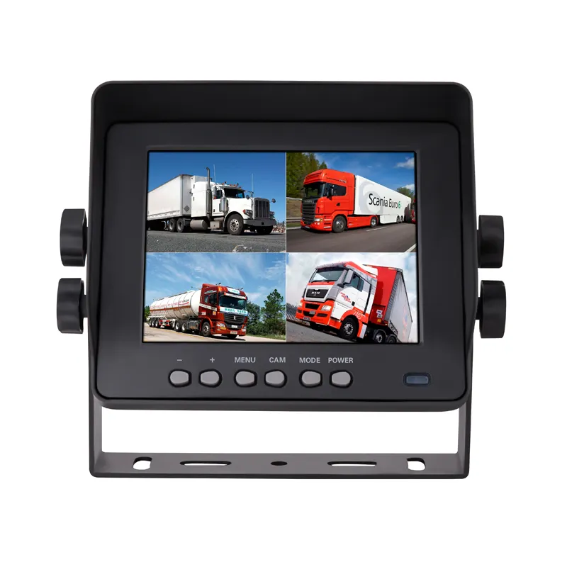 Reverse 5 Inch LCD Monitor / Mini LCD Car Monitor With Remote Control