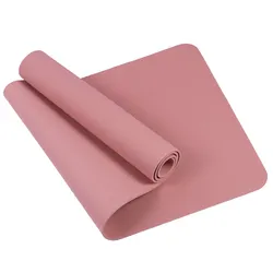 Wholesale Custom Eco-friendly Durable Easy To Clean 6mm Double Layer TPE Yoga Mat