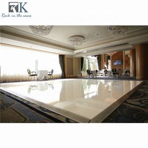 Panneau de danse blanc brillant 20x20 pieds pour mariages, événements et décorations extérieures en bois - Product Image 2