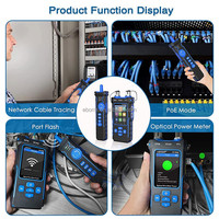 Testeur de fibre 2 en 1 traceur de fil optique multifonctionnel NF-8508 analyseur de testeur de câble réseau