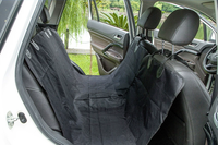 Housse de siège de voiture pour animaux de compagnie Oxford imperméable et écologique, motif uni, 140*130cm, pour chiens et chats, hamac toutes saisons