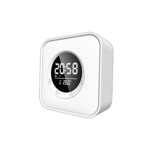 Réveil numérique Radio FM <span class=keywords><strong>avec</strong></span> chargement USB Haut-parleur sans fil Bluetooth pour intérieur <span class=keywords><strong>bureau</strong></span> lumière RVB - Product Image 3