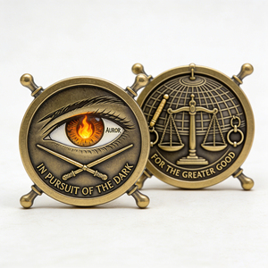 Pièce de monnaie personnalisée australienne rotative en métal doré des Émirats arabes unis, pièce de défi commémorative personnalisée - Product Image 4