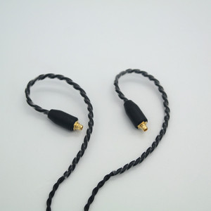 เอ็มเอ็มซีเอ็กซ์สายเปลี่ยนหูฟังพร้อมไมโครโฟนสำหรับ Se535 Se315 Se846 Ue900 สีดำออกซิเจนฟรีสายทองแดงชุบทอง - Product Image 2