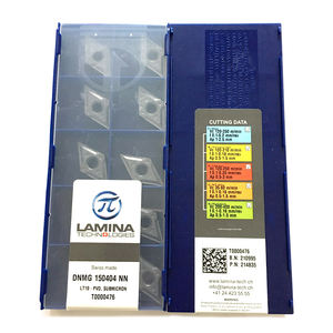 Insert en carbure DNMG150404-NNLT10 100% original de la meilleure qualité, 10 pièces/lot - Product Image 1