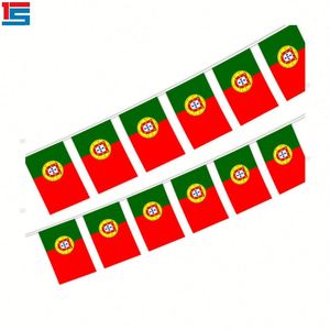 Wholesale 2025 Football Events 5.5x8 Inches Italy String Bunting <b>Flags</b> Polyester Material Indoor Outdoor Decoration (20pcs/set) - Product Image 6