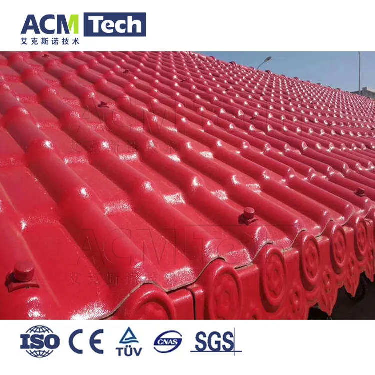 Hochwertige Extrusionslinie für PVC-Dachziegel Kunststoff-Dachziegelmaschine PVC-PP-Gewelltetdachziegelherstellungsmaschine