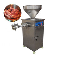 Máquina Industrial Automática para Rellenar, Atar y Embutir Salchichas, Máquina para Hacer Productos Cárnicos