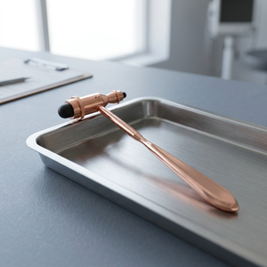 Marteau réflexe manuel en or rose, léger, instrument chirurgical de classe I, ensemble orthopédique - Product Image 4