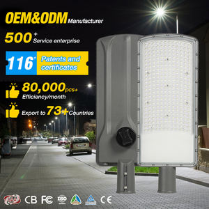 ไฟถนนอลูมิเนียม Ip65กันน้ำขนาด50W 100W 150W 200W - Product Image 1