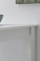 Mesa de Bar de Madera Sintética Blanca, Mesa de Cocina, Mesa de Comedor, Islas de Cocina y Mesa de Bar con Estante