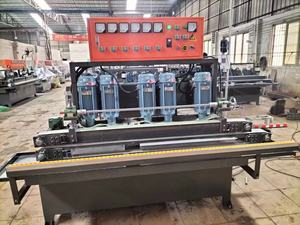 Machines de polissage à quatre têtes pour le chanfreinage des bords de verre, machines de polissage pour le chanfreinage des miroirs - Product Image 4