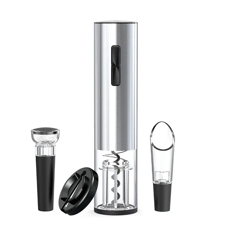 Jofi Huwelijkscadeau Oplaadbare Kurkentrekker Elektrische Wine Opener Gift Set Met Foliesnijder En Schenker Flessenstop Corkscrew Doos