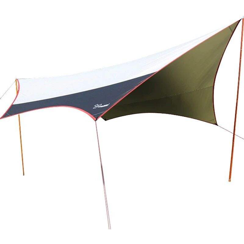 กระโจม M เหล็กกาแฟขาว