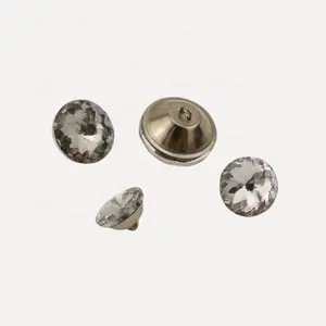 25Mm Buttonsfurniture Accessoire Fashion Goedkope Crystal Knoppen/Groothandel Strass Crystal Glass Stone Knoppen Voor Sofa Kledingstukken