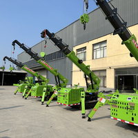 Grue araignée de haute qualité Grue araignée électrique de 5 tonnes Grue araignée automotrice