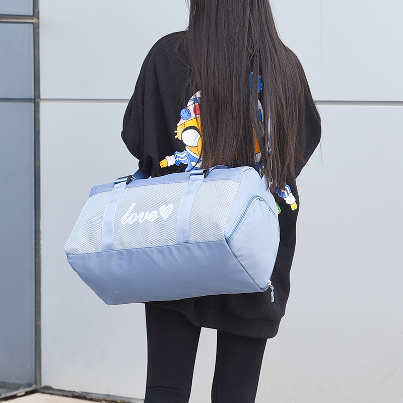 Custom Large Capacity Gym Travel Duffle Bags For Women Men Shoe Compartment Duffel Bag Sport
