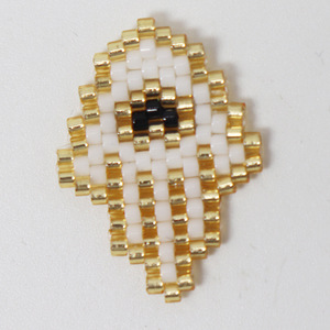 E423 México <span class=keywords><strong>mexicano</strong></span> colgante ojo de la suerte Miyuki cuenta encantos accesorios joyería hecha a mano pendientes - Product Image 4