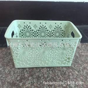 <b>Plastic</b> Rattan <b>Basket</b> Mold Rectangular Injection Molding For Kitchen Storage Daily Necessities P20 Material - Product Image 1