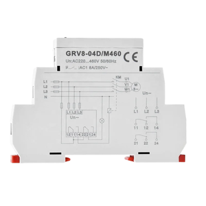 GEYA GRV8-04 <strong>AC</strong> Voltage <strong>Controller</strong> Phase <strong>Sequence</strong> and Failure Protection Relay 10A - Product Image 5