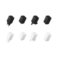 Für 65W EU US UK Stecker Single Port Typ C PD PPS Schnell ladung Mini GaN Wand netzteil iPhone 15 Pro Max Ladegerät