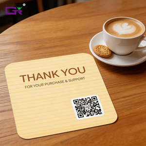 بطاقة شكر مخصصة للأعمال الصغيرة، طباعة بطاقات هدايا مقاومة للماء - Product Image 3