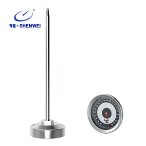 SW Fábrica Vender Deep Fry Dial Termômetro com Clipe de Aço Inoxidável 110mm Longo <span class=keywords><strong>Stem</strong></span> Temp Monitoramento Gauge para Turquia Grill BBQ - Product Image 2