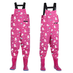 Pantalon licorne rose respirant, imperméable, taille haute, pour la pêche et la chasse, en tissu OEM - Product Image 1