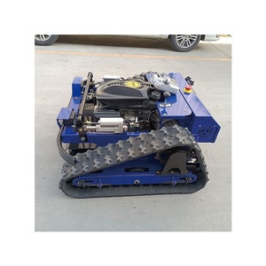 Tondeuses à gazon robotisées à chenilles en caoutchouc les plus vendues et les moins chères, mini-tondeuse robotisée télécommandée pour jardin/ferme - Product Image 4