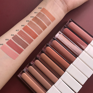 Rouge à lèvres mat Vegan, liquide mat, couleur chair, résistant à l'eau, personnalisé, longue durée, étiquette privée, ml - Product Image 4
